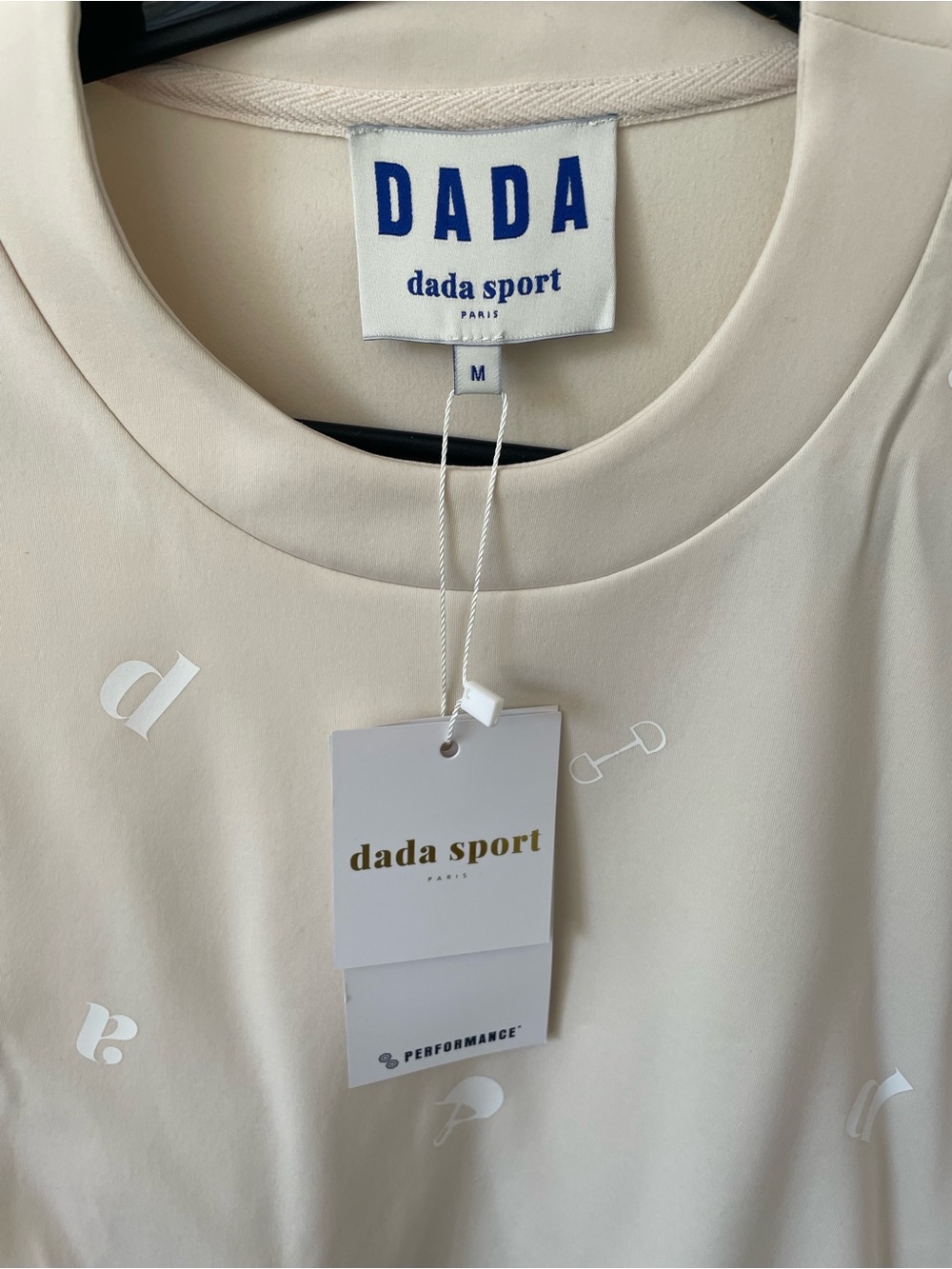 DADA Sport Paris Women's Cream Performance Shirt